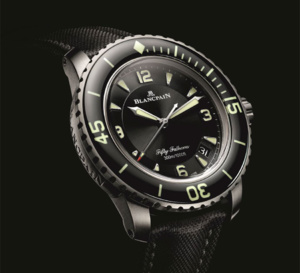 Blancpain : une nouvelle Fifty Fathoms en titane, retour d'une icône