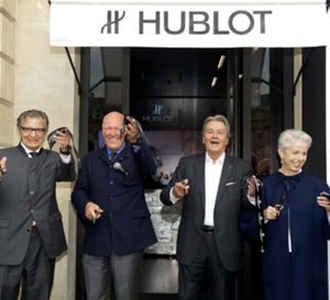 Hublot : inauguration officielle de sa boutique parisienne