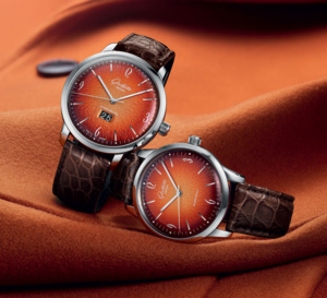 Glashütte Original : une Sixties en orange flamboyant !