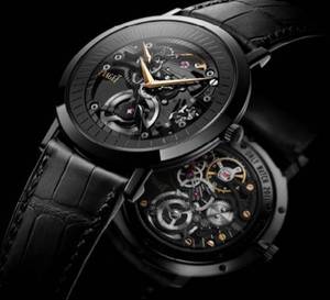 Piaget Only Watch 2011 : une Altiplano calibre squelette 838P et boitier en PVD noir