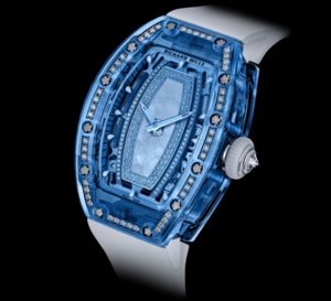 Richard Mille RM 07 - 02 saphir serti : montre hautement technique et très féminine