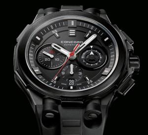 Concord C2 All-Matte Black Chronograph : noir, c’est noir mat…