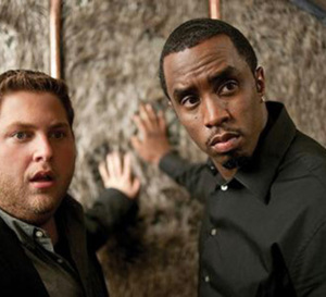 American trip : Sean Combs porte une Cartier Santos 100