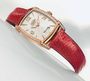 Nadia Dresti : femme d’exception suisse Parmigiani Fleurier 2011 choisit la Kalparisma en or rose