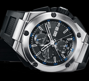 IWC Ingenieur Double Chronographe en titane : première Ingenieur avec rattrapante