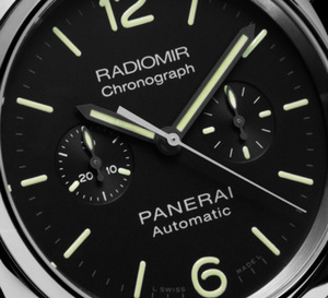 Panerai Radiomir Chronograph 42 mm PAM 369 : élégant chrono deux compteurs