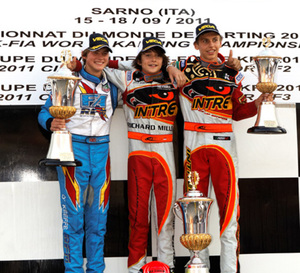 Richard Mille Watch Foundation : Charles Leclerc, vainqueur de la Coupe du Monde KF3 de karting