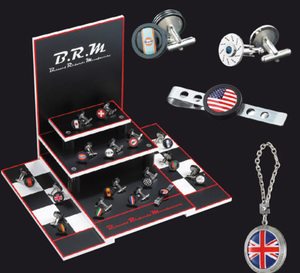 BRM : boutons de manchette, pince-cravate ou porte-clefs pour une nouvelle gamme d’accessoires