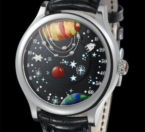 Van Cleef &amp; Arpels Complication Poétique De la Terre à la Lune : pure merveille