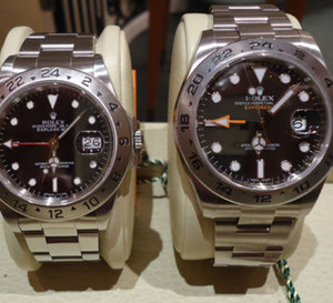 Rolex Explorer 2 vs Rolex Explorer 2 par Alexis Francis-Bœuf