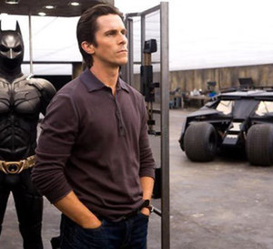 The Dark Knight, le chevalier noir : Christian Bale porte une Reverso Grande Date