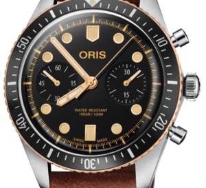 Chrono Oris Divers Sixty-Five : un chrono aussi à l'aise sur terre que sous l'eau