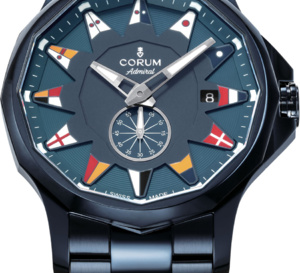 Corum Admiral Legend : toute de bleu vêtue !