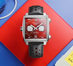 TAG Heuer Monaco : rouge passion