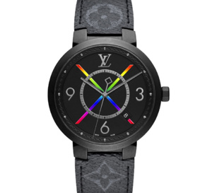 Louis Vuitton Tambour Slim Rainbow : lumineux arc-en-ciel