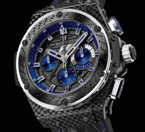 Hublot F1 King Power Interlagos : bleu lagon, brésilien