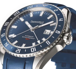 Eberhard &amp; Co Scafograf GMT : quand une plongeuse se fait voyageuse