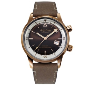 Alpina Seastrong Diver Heritage : une "bronzo" d'allure vintage