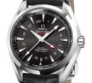 Omega Seamaster Aqua Terra GMT : le premier Co-axial équipé de la fonction double fuseau horaire