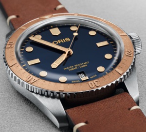 Oris Diver Sixty-Five : bico-bronzo