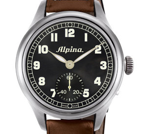 Alpina Heritage Pilot : imposante montre d'aviateur au look vintage