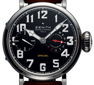 Zenith : la nouvelle Pilot Montre d’Aéronef Type 20 mise aux enchères au profit de l’association Smiling Children