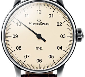 Meistersinger : Numéro 1, Périgraph et Unomatik s’affichent cette année sur un cadran crème