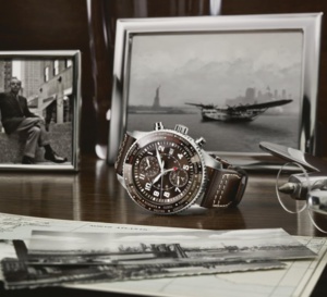 IWC Aviateur Timezoner Chrono édition "80 years flight to New York" : 80 ex. pour Saint Ex'