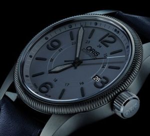 Oris Big Crown Date : gris furtif