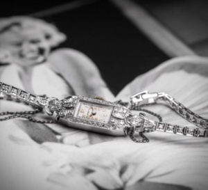 Une Blancpain des années 30 de Marylin Monroe présentée à New York