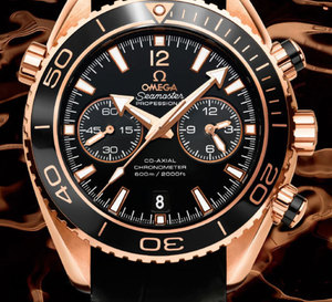 Omega Seamaster Planet Ocean Ceragold : plongeuse de luxe