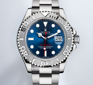 Rolex Oyster Perpetual Yacht-Master : nouvelle version cadran bleu finition soleil