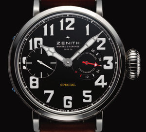 Montre d’Aéronef historique Zenith Type 20 : la démesure du temps