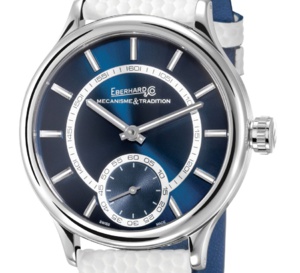 Eberhard &amp; Co : un beau cadran bleu pour sa Traversetolo