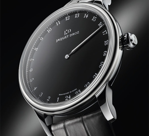 Jaquet Droz : la Grande Heure Onyx, pour prendre son temps…