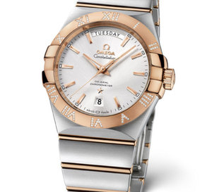 Omega Constellation 38 mm Day-Date : pour la première fois un affichage jour-date