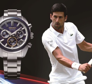 Seiko : Astron GPS Solaire Novak Djokovic : 1.500 exemplaires dans le monde