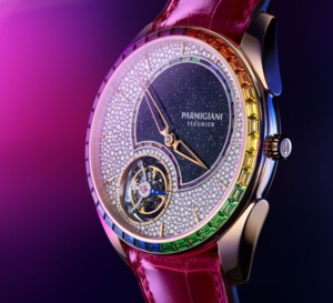 Parmigiani Fleurier Double Rainbow Flying Tourbillon : de l'exceptionnel arc-en-ciel