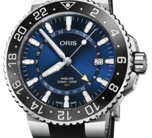 Oris Aquis GMT Date : pour voyager avec sa montre de plongée