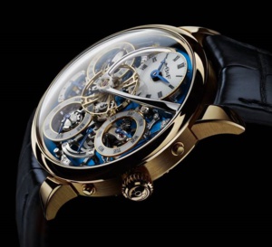 MB&amp;F Legacy Machine Perpetual : rare édition en or jaune