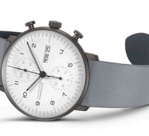 Junghans Max Bill Chronoscope : version noire et blanche toute en contraste