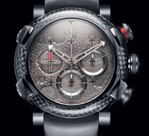 Romain Jerome Moon Dust Red Mood Chrono : poussière de Lune