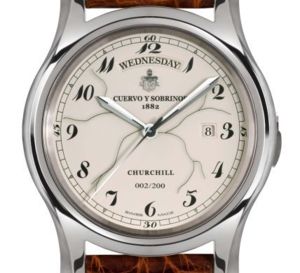 Cuervo y Sobrinos Robusta Day-Date Churchill