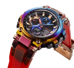 G-Shock MTG : un boitier plaqué ionique pour orage volcanique !