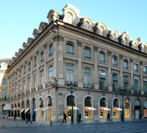 Louis Vuitton : 23, place Vendôme, la boutique horlogerie-joaillerie