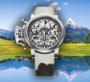 Graham Chronofighter Grand Vintage : un cadran "Poya" si suisse !: