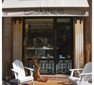 Baume et Mercier s’installe rue de la Paix