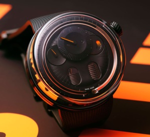 HYT H0 : une nouvelle version orange et noire pour une autre vision du temps