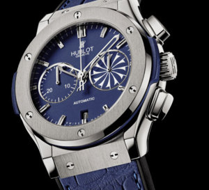 Hublot Classic Fusion Chronographe Mykonos : l’heure bleue