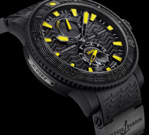 Black Sea Ulysse Nardin : jaune et noir, les couleurs de la plongée…